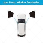 Magnetic Car Window Sun Blind Shade Mesh for Mazda CX-8 (2018–2023)