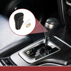 Gear Shift Knob Cover for Honda Accord 2008-2012 Black Yellow Leather