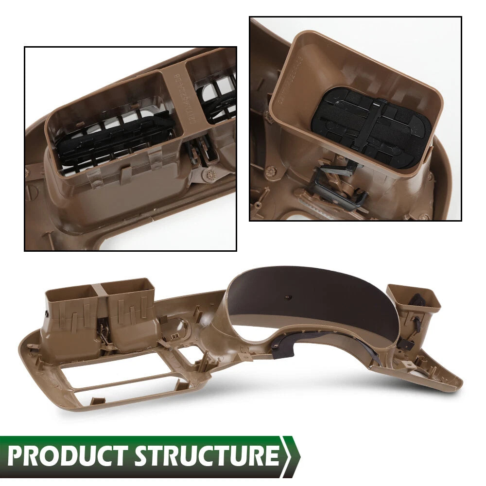 Double Din Dash Radio Cluster Bezel for S10 Blazer Jimmy Sonoma (1998–2005)