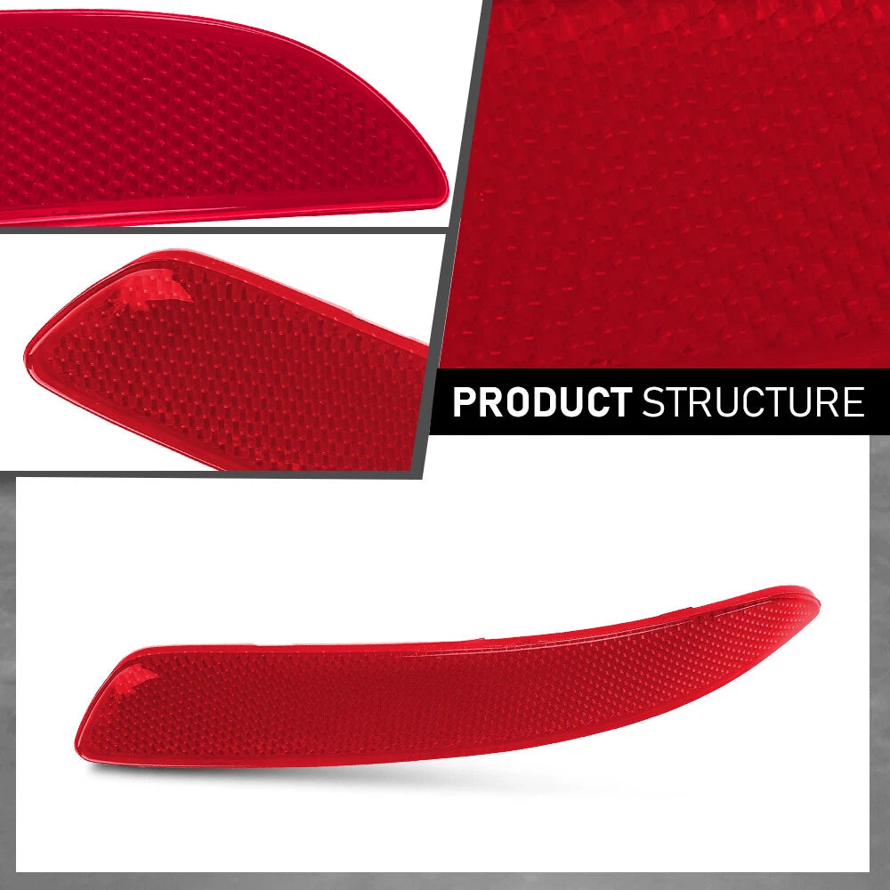 Right Rear Bumper Reflector Light for BMW X5 E70 (2007–2013) Red