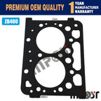 Cylinder Head Gasket for Kubota ZB400 Z400 (Metal)
