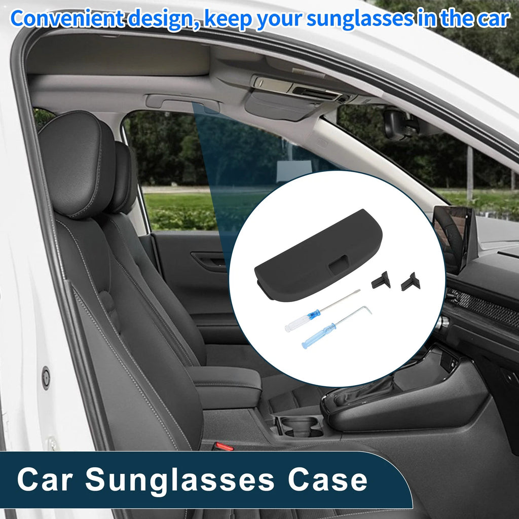 Sunglasses Case for Mercedes-Benz E Class (2017–2023) Eyeglasses Holder Black