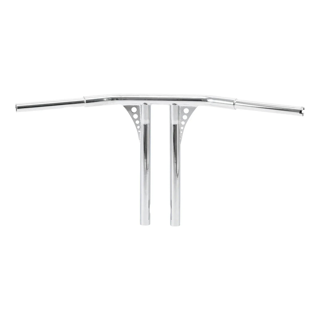 Chrome Rise 1-1/4 T-Bar Handlebar for Harley Road King Softail Deluxe