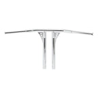 Chrome Rise 1-1/4 T-Bar Handlebar for Harley Road King Softail Deluxe