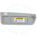 Right Gray Sun Visor for Honda Civic (2006–2008)