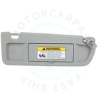 Right Gray Sun Visor for Honda Civic (2006–2008)