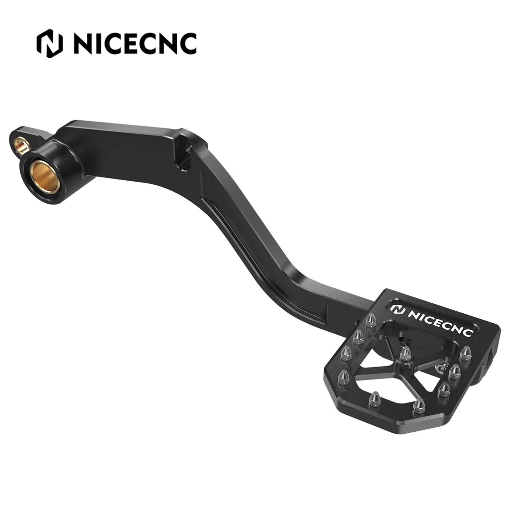 Aluminum Brake Foot Pedal Lever for Yamaha YFZ450R (2009–2023) #18P-27211-01-00 Black