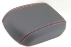 Center Console Armrest Cover for Chevrolet Cruze (2011–2015) Red Stitch