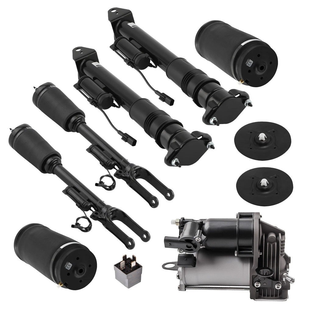 Air Suspension Compressor Air Spring Bag Set for Mercedes GL ML320 (2007–2012)