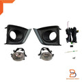 Fog Lamp Cover for Toyota Corolla ZRE172 SX Sedan 2013-2016 Black