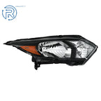 Right Black Halogen Headlight for Honda HR-V (2016-2018)