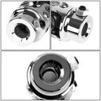 Steering Shaft U-Joint for Universal Applications (5/8" 36 Spline, 3/4" DD)