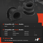 2X Front Sway Bar Bushings for Honda Accord (2008-2012)