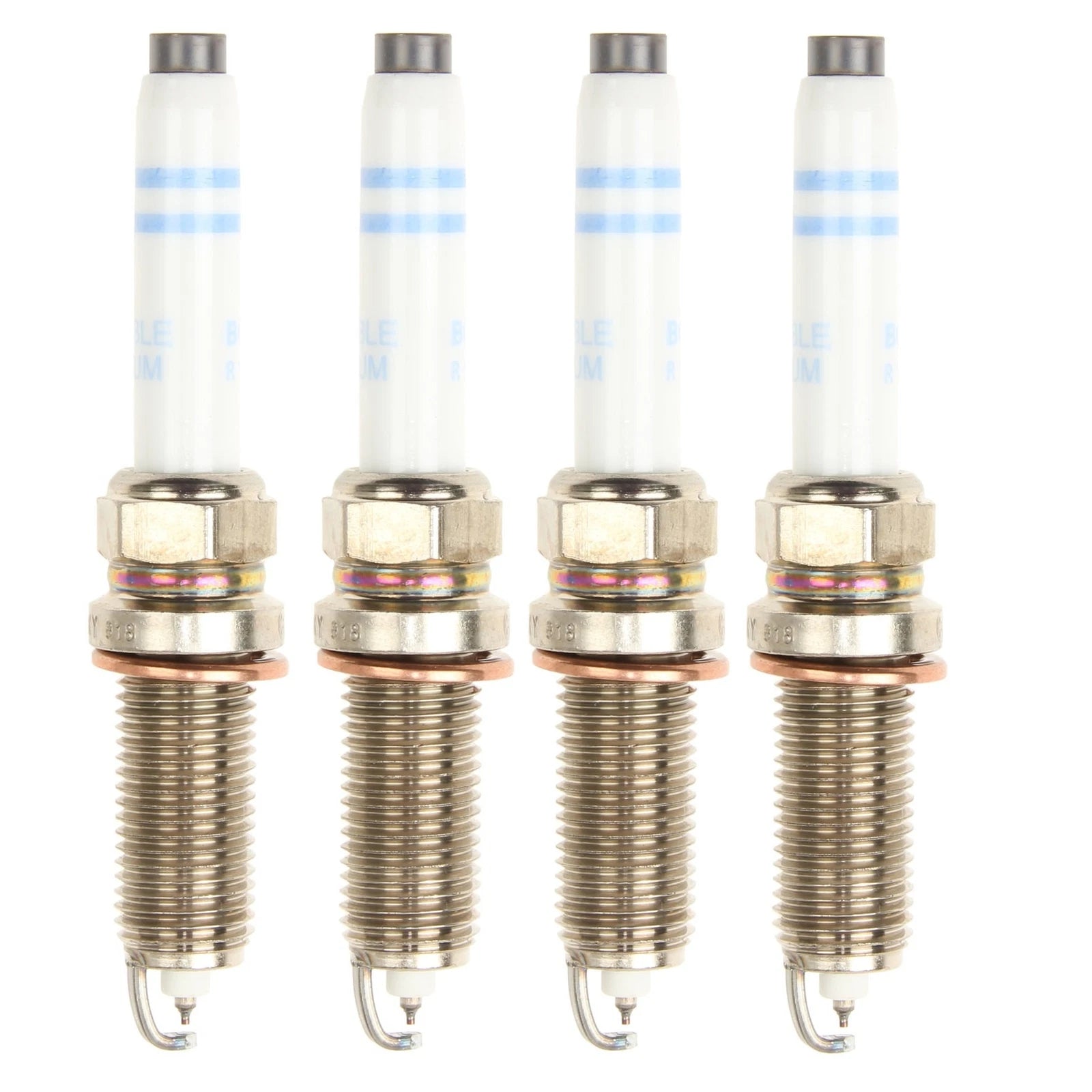 Set of 4 Spark Plugs for Infiniti Q50 (2014–2020), Mercedes W164 W245 W205 W447 R231 (2006–2020)