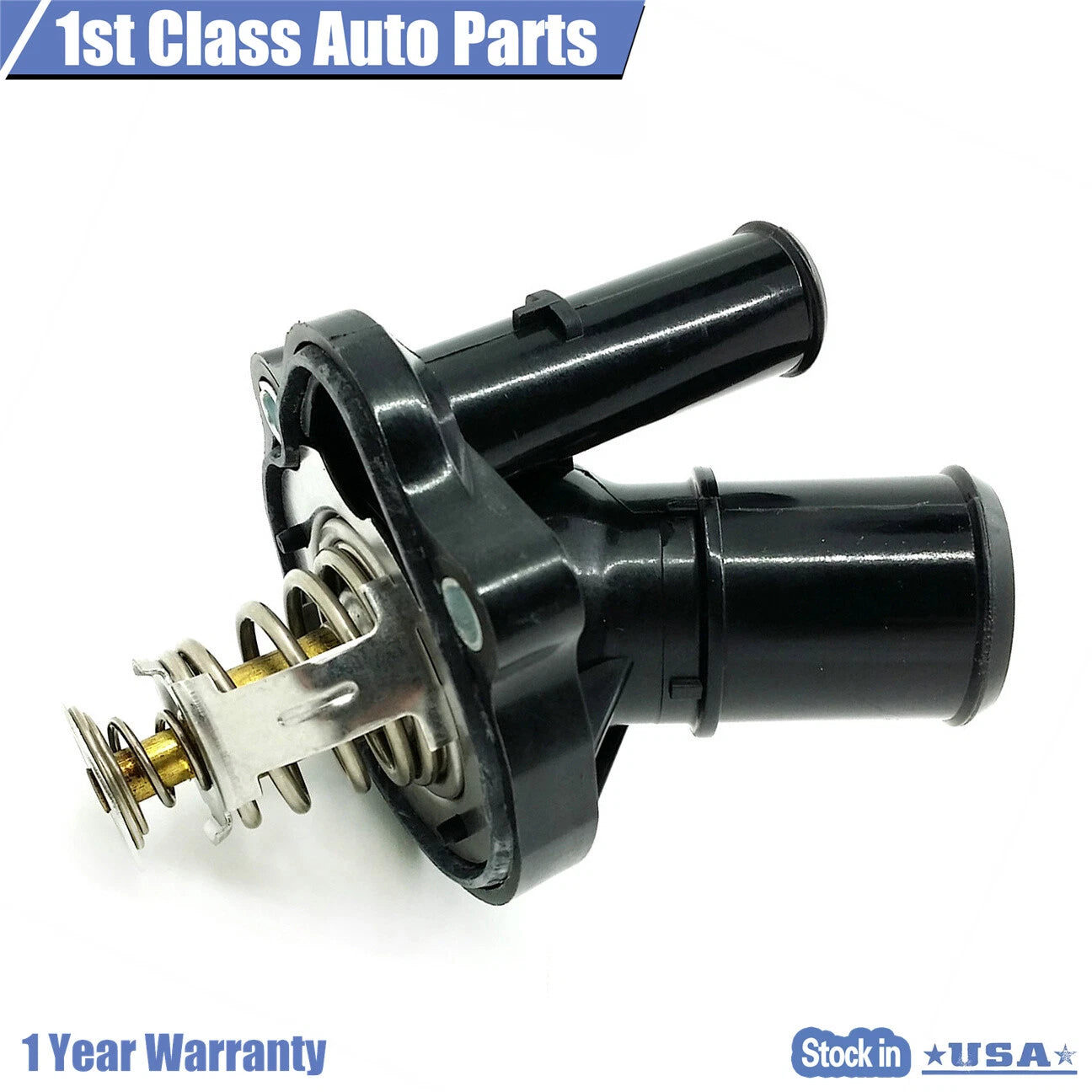 Thermostat Assembly for Ford Escape, Focus, Fusion, Ranger, Mercury Mariner (2001–2017)