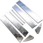 Luxury FX Chrome Pillar Post Trim Kit (8pc) for Toyota Corolla (2014–2019)