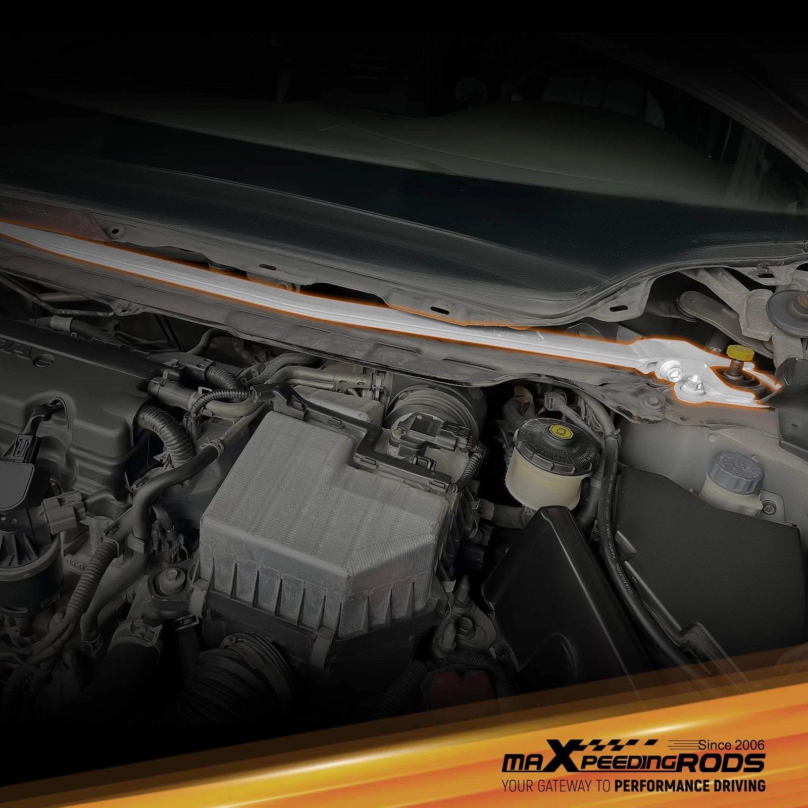 Front Strut Bar Tower Brace for Honda Civic (2012-2015)