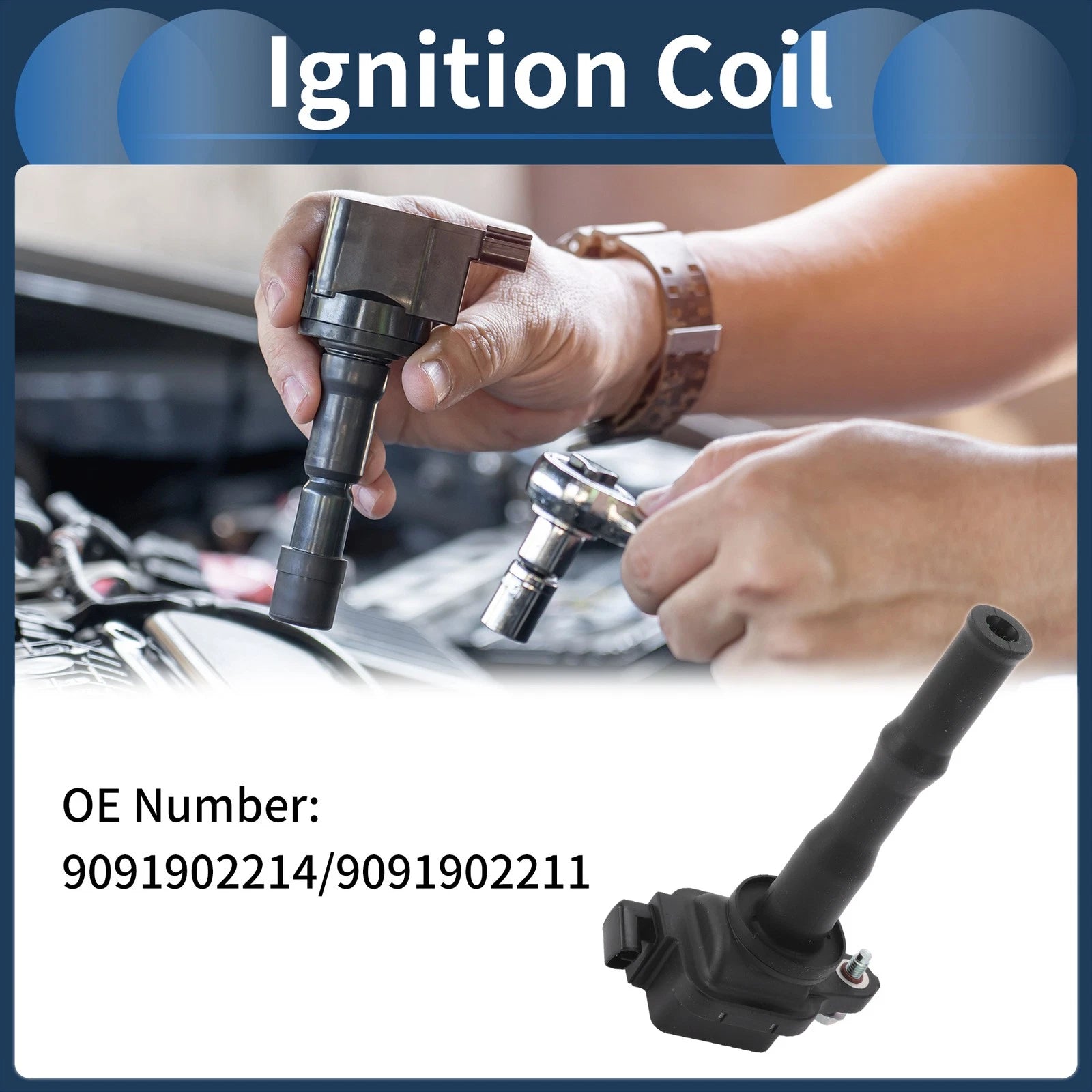 Ignition Coil Pack No. 9091902214 for Lexus ES300 (1994–1995)