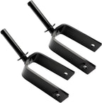 2X Tail Wheel Fork for Bush Hog Rotary Cutter (1-1/4" Yoke, 3/4" Axle)