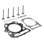 Cylinder Head Valves Seals Gaskets Kit for Yamaha YXR660R Rhino 660 (2004–2007)