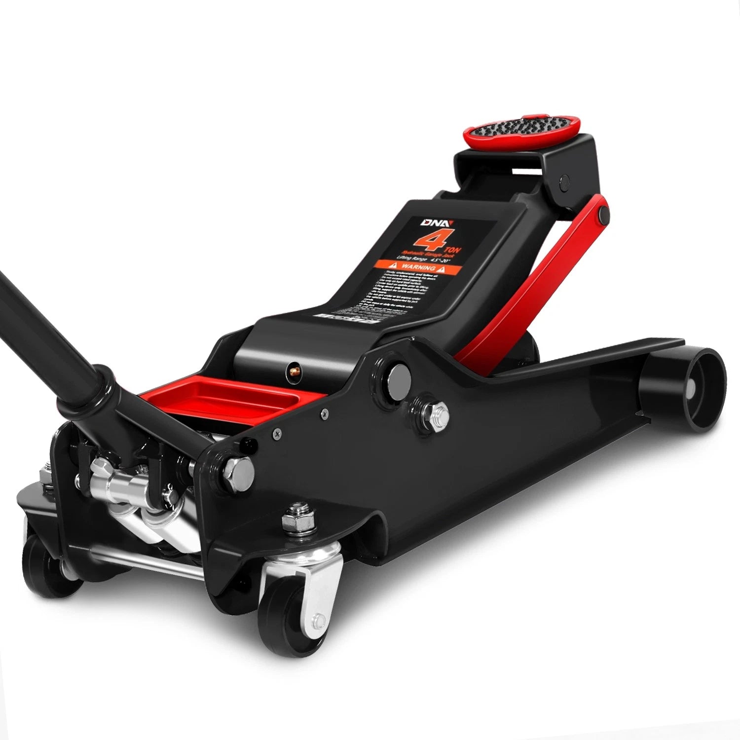 4.5-20in Hydraulic Lift Floor Jack for Universal Use (8000lbs Capacity)