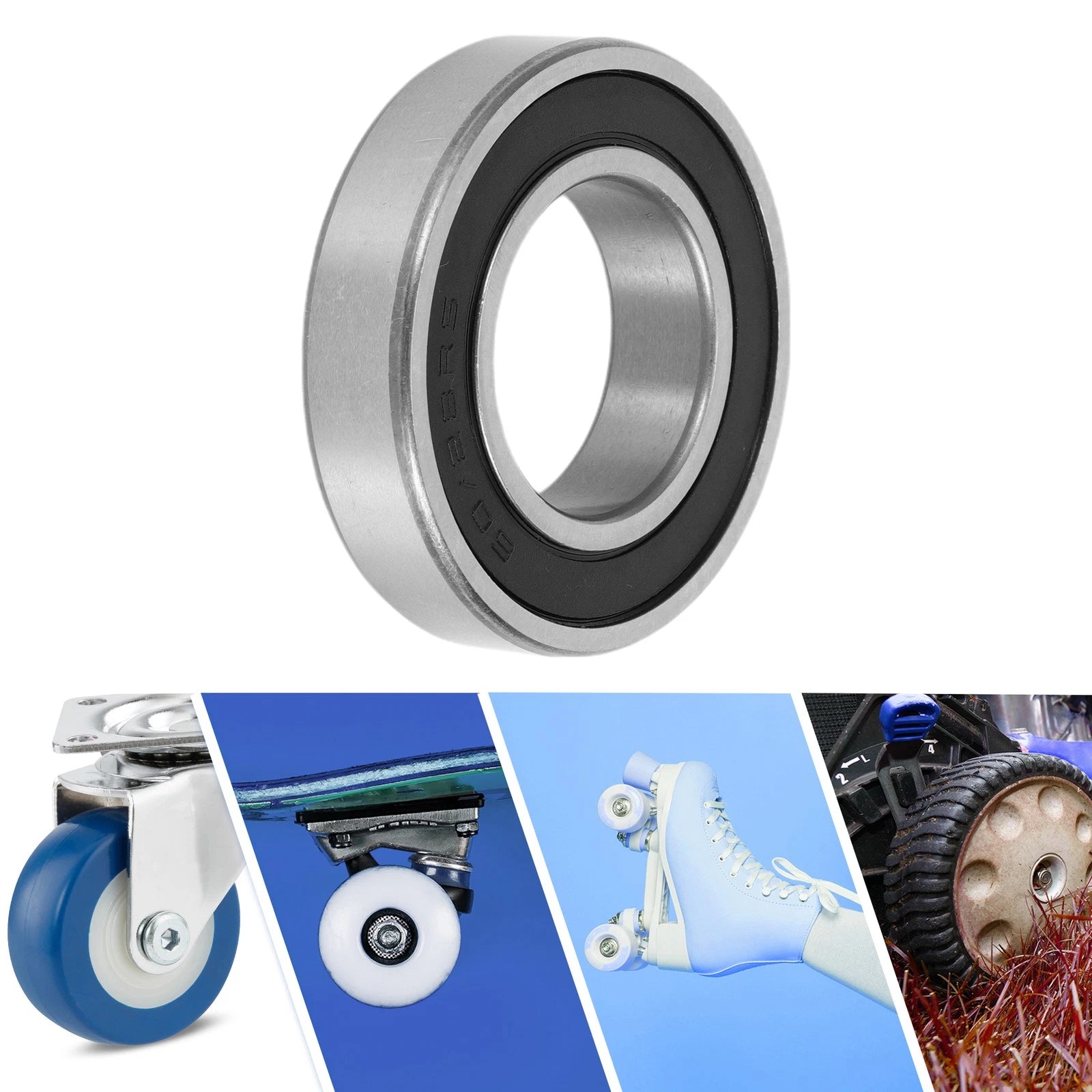 1 Pc Deep Groove Ball Bearing 28x52x12mm for Scooter Skateboard