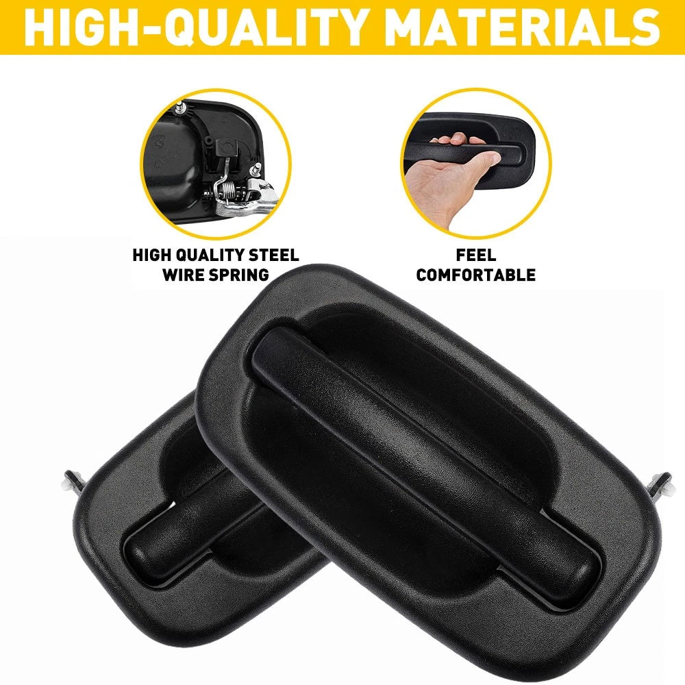 2pc Tailgate Lift Support Strap for Chevy S10/GMC Sonoma (1994–2004)