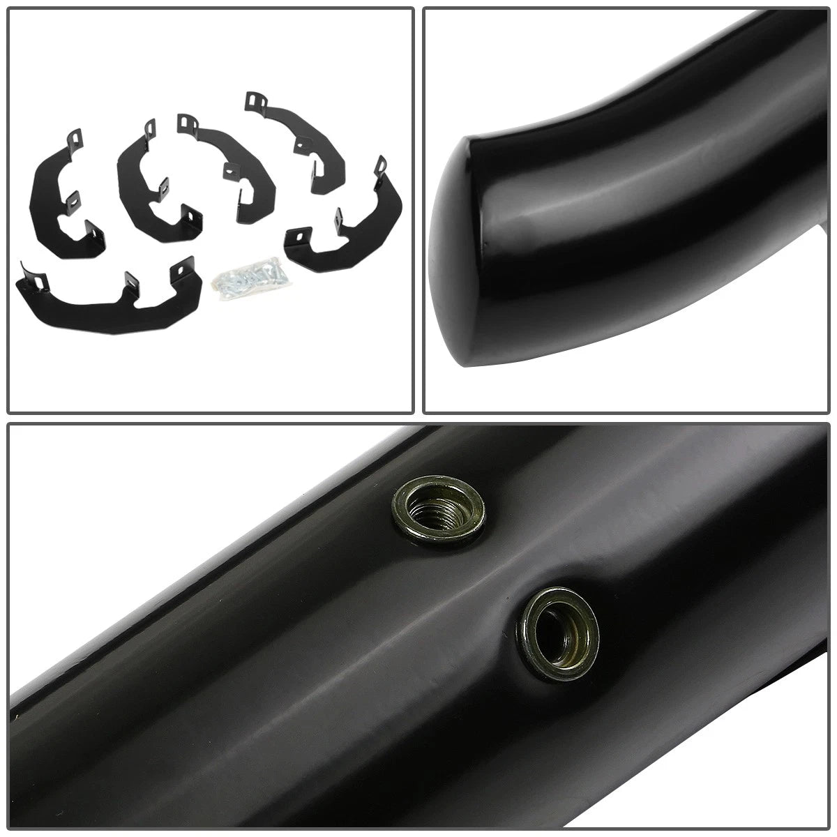 3"OD Round Running Board Step Nerf Bar for Silverado Sierra (2019–2021)