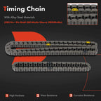 11x Timing Chain Kit for Nissan Altima Sentra Xterra Rogue (2007–2012)