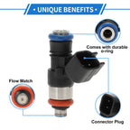 1pc Fuel Injector No.0280158189/9L8Z9F593A for Ford Escape (2009–2012)