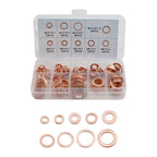 200pcs Copper Washer Assortment Set for Car Marine Plant Engines