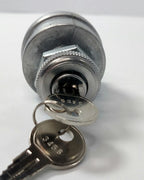 Ignition Switch Universal Replacement with 2 Keys and 4 Pins for Car (—)