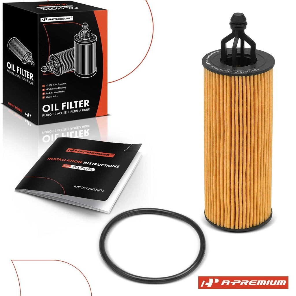 Engine Oil Filter for Ram 1500 Jeep Grand Cherokee Wrangler (2014–2024)