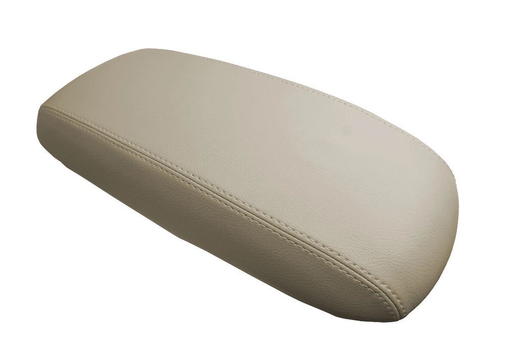 Leather Console Lid Pull Over Cover for Ford Escape (2001–2004) Beige