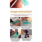10pcs Paintless Dent Removal Pull Tabs Kit for Auto Body Repair Tools