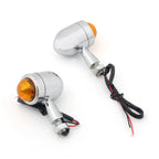2X Bullet Mini Heavy Duty Motorcycle Turn Signal Indicators Light Blinkers for Motorcycle