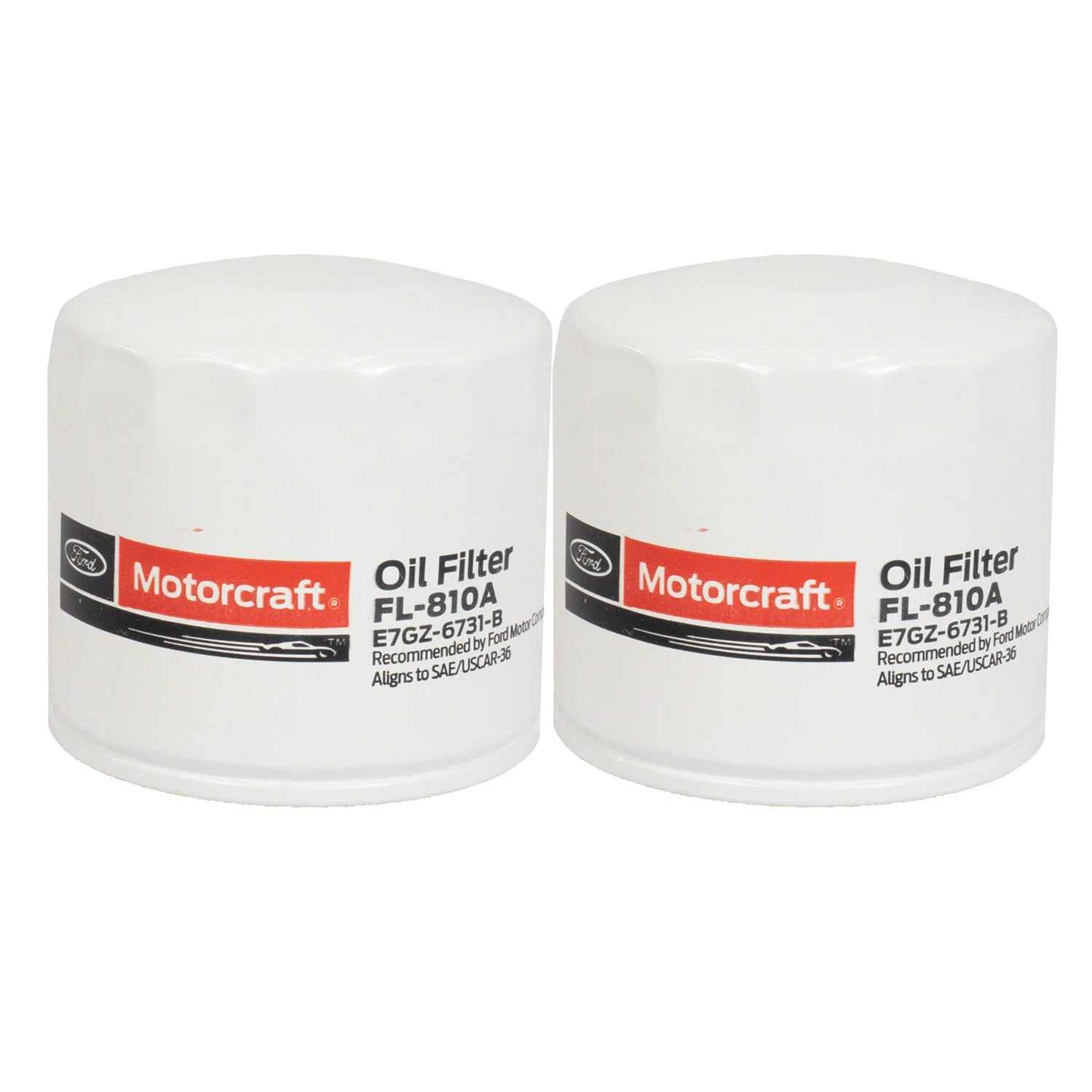 Set of 2 Engine Oil Filters for Acura Honda Hyundai Ford Pontiac (OEM)