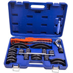 Ratcheting Pipe Bender Tool Kit for HVAC Refrigeration Tubes