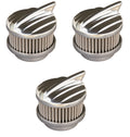 Polished Aero 2 Barrel Air Cleaner Set for Chevrolet (1949–1954)