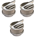 Polished Aero 2 Barrel Air Cleaner Set for Chevrolet (1949–1954)