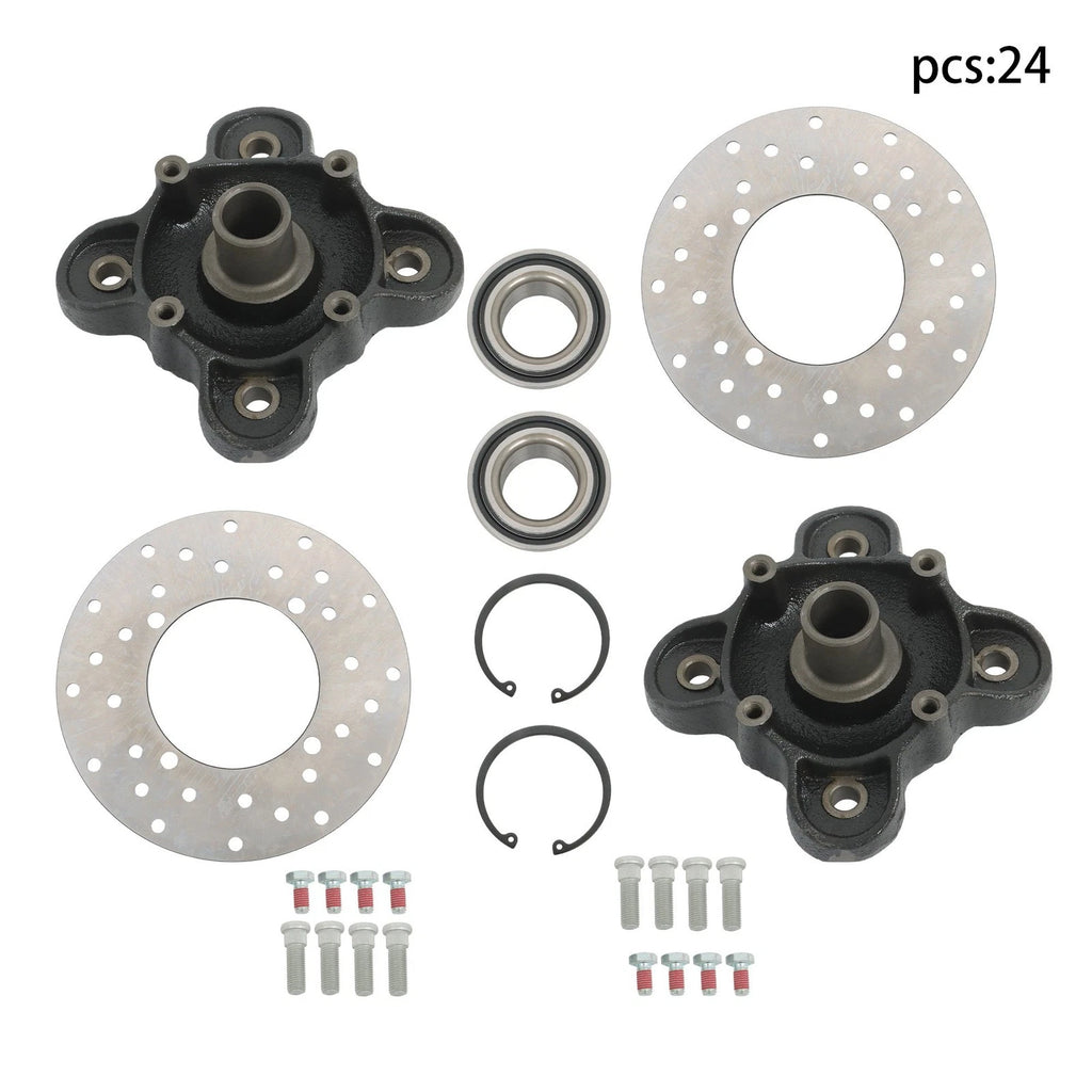 Rear Wheel Hub Brake Rotor Bearing Stud Kit for Polaris Ranger XP 900 (2013–2019)