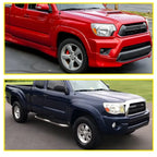 Set of 2 Front Fog Light Hole Covers for Toyota Tacoma (2005–2011)