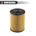 Engine Oil Filter & Gasket Set for Hyundai Sonata Sedan 4-Door (2020-2023)
