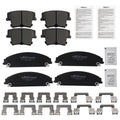 8pcs Ceramic Brake Pads Kit for Dodge Challenger (2009–2023), Avenger (2014)