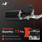 Front Wiper Motor & Linkage Assembly for Ford E-150/250/E-350 (2005-2014)