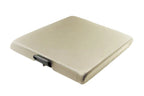 Leather Synthetic Console Armrest Cover for Nissan Titan (2004–2014) Beige