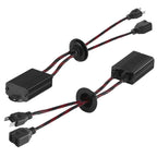 2X H7 LED Headlight Canbus Error Free Resistor Decoder for