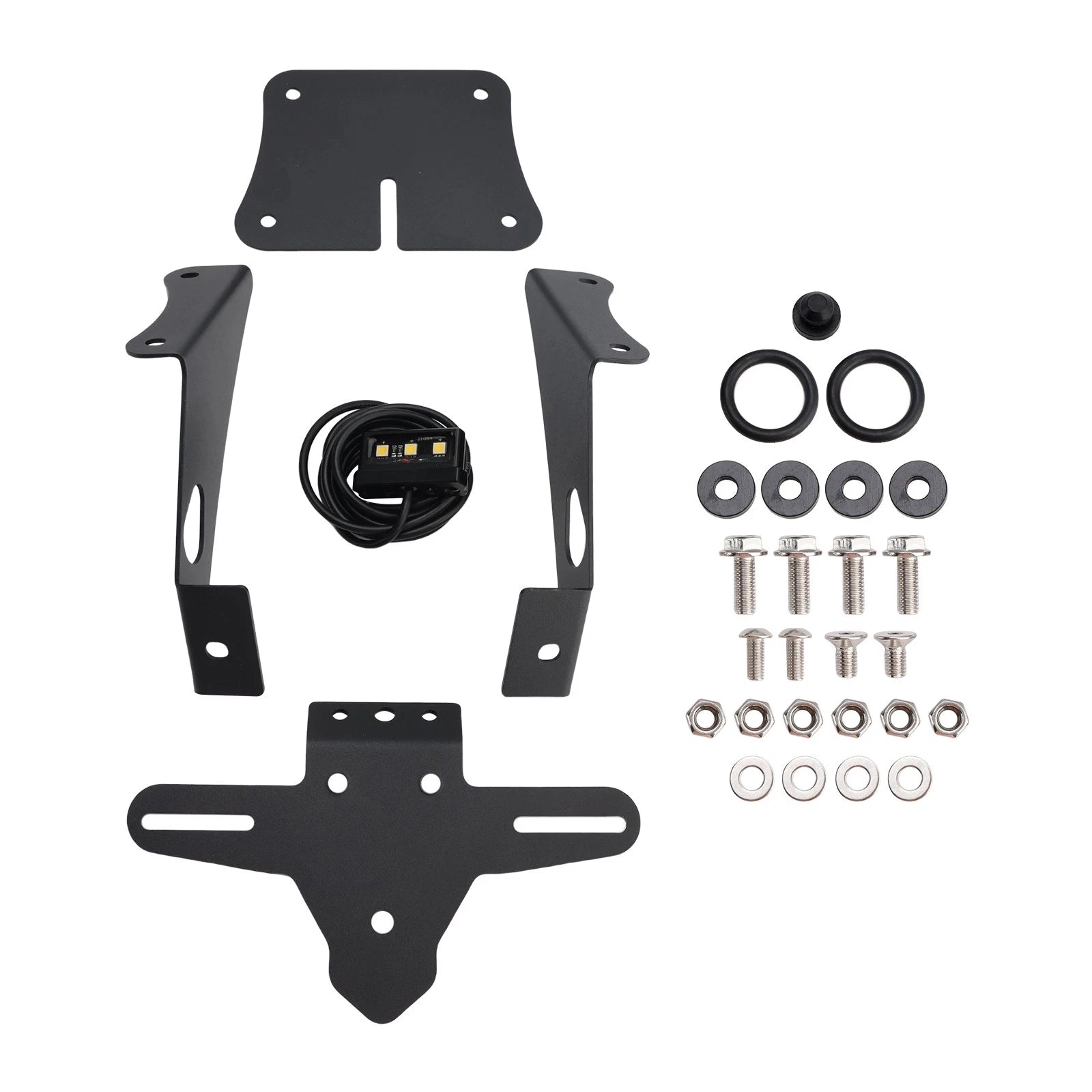 License Plate Holder Frame for Yamaha YZF-R25 YZF-R3 MT-25 MT-03 (2014–2023)