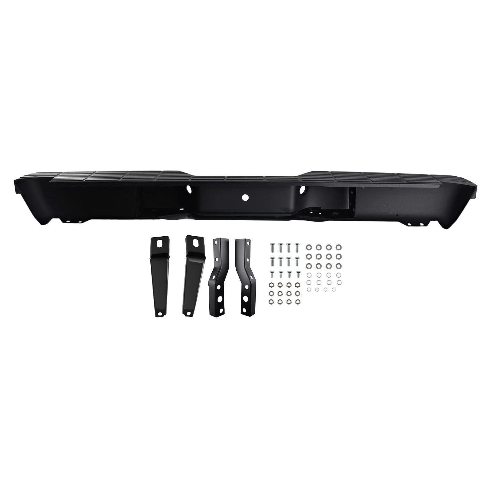 Rear Bumper Assembly for Ford Ranger (1993–2011) Black Steel Bolt-On