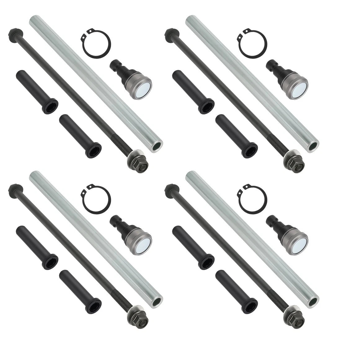 Front Upper A Arm Bushing Ball Joint Kit for Polaris RZR 570 S 800 (2010–2020)